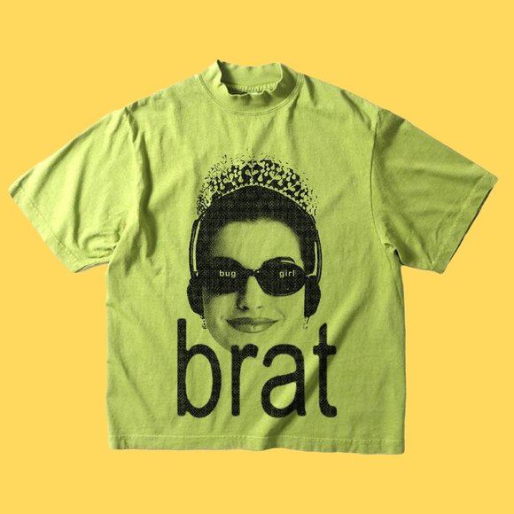 Princess Diaries x Charli XCX Brat Exclusive T Shirt - Picture 1 of 3